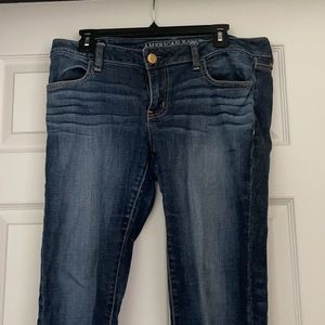 American Eagle Dark Wash Jeggings